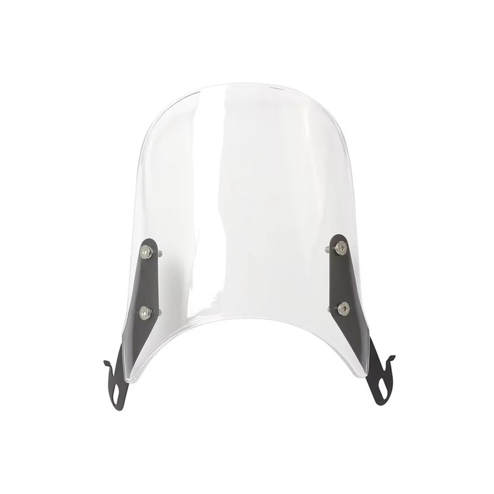 Universal Motorcycle Windshield Extension Spoiler With Aerodynamic Design For Noise Reduction 9339159792278