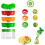 Ρυθμιζόμενες λειτουργίες Spiralizer για Spaghetti Zoodle, παρασκευαστής νουντλς κολοκυθιού, 1