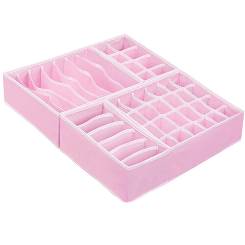 Non-woven Material Organizer, Foldable Fabric Storage For Your Home's Closet 1