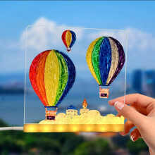 LED Drawing Board 2026 Upgrade, Magic Board For Kids With 7 Colors Pen Copy Drawings, Wipe Clean LED Note Board 30x20cm