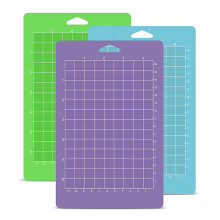 Base de corte de alta qualidade para Cricut Joy, com adesivo reutilizável e aderência forte, ideal para artesanato. Mantém o desenho firme e é