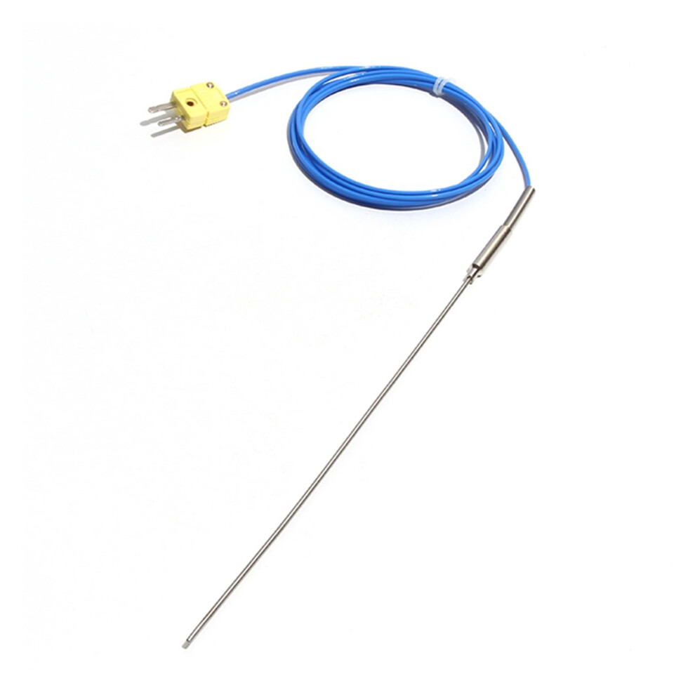 Armored Thermocouple Type K Flexible Sensor Wire, WRNK191, 01100C (8X500mm)