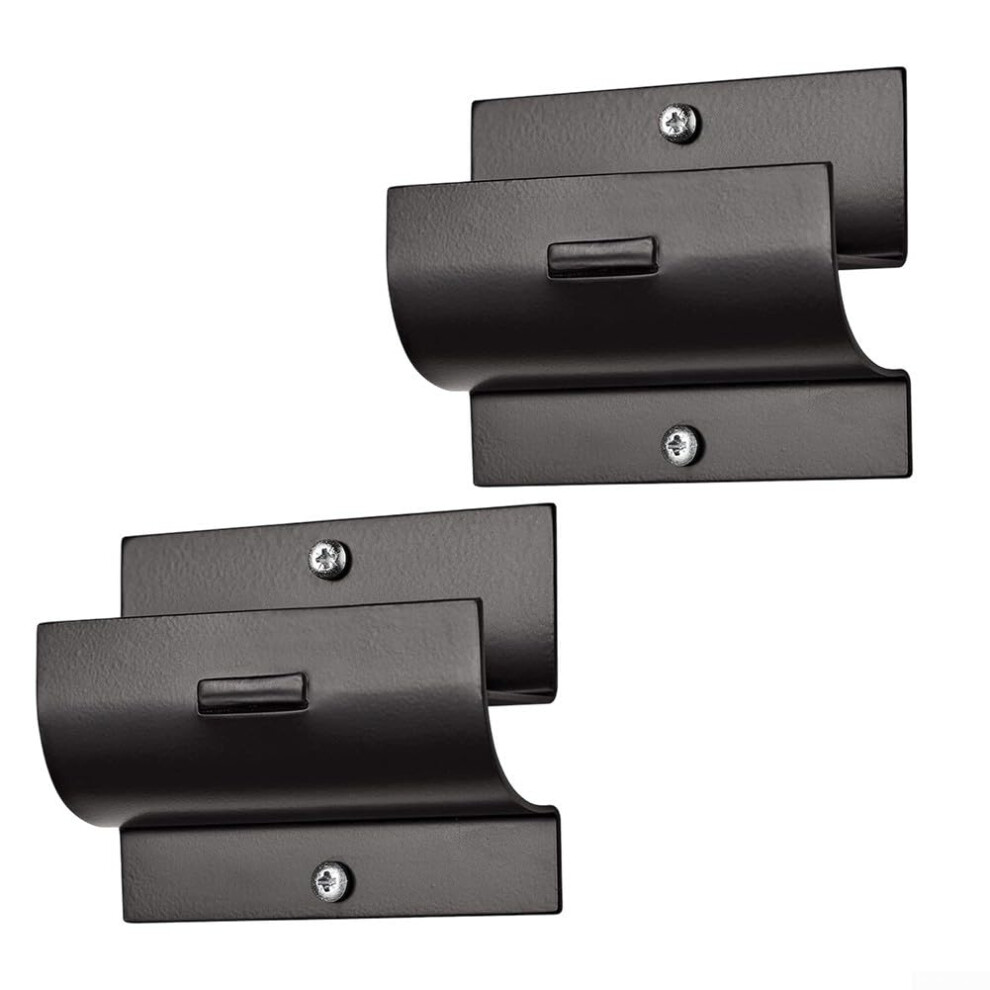 Metal Garage Wall Storage Rack Heavyduty Wall Mount Organizer For Tools Ladders Wheelbarrows Black 2Pack 9001264488451