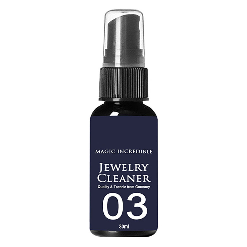 Deep Cleaning Power Jewelry Cleaner Spray For Instant Shine, Anti Tarnish Formula For Long Lasting Sparkly Protection, Easy Application Jewelry Cleane 9454554983974
