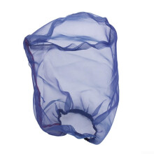 Quickinstall air filter rain cover for effective dirt protection (short blue)