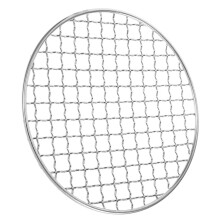 BBQ Grid Grill Baking Net Grill Grate Outdoor Round Cooling Rack Stainless Steel