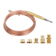 Thermocouple Kit, Gas Stove Universal Thermocouple Fireplace Replacement Kit Adapter for Fire Pit and Outdoor Fireplace Parts