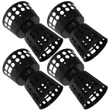 4Ud Soporte Floral De Plástico Negro Ideal Para DIY Y Ramos