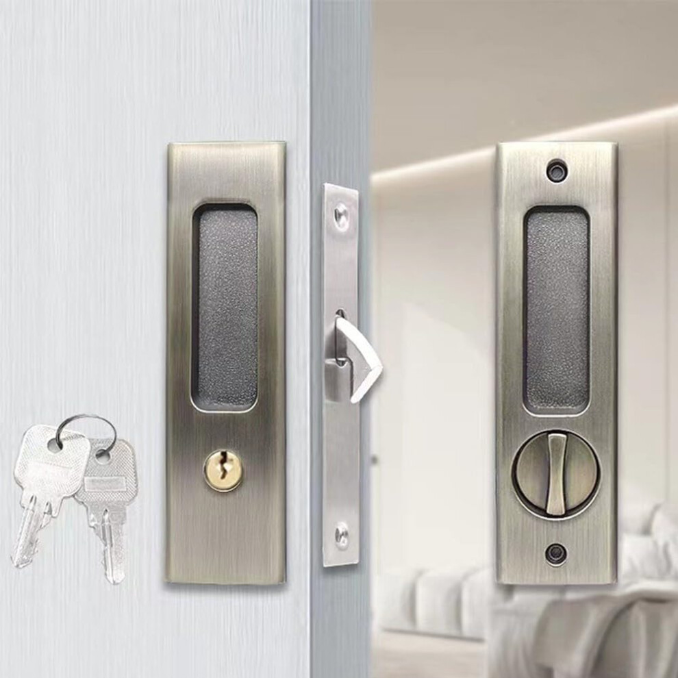 Hook Lock For Sliding Doors, Invisible Design For Security In Your Home (Green Ancient) 9001264488413