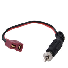 T-dugós gyújtókábel-adapter, kompakt, tartós akkumulátor-motorcsatlakozás, egyszerű telepítés, könnyű, magas hőmérsékletnek