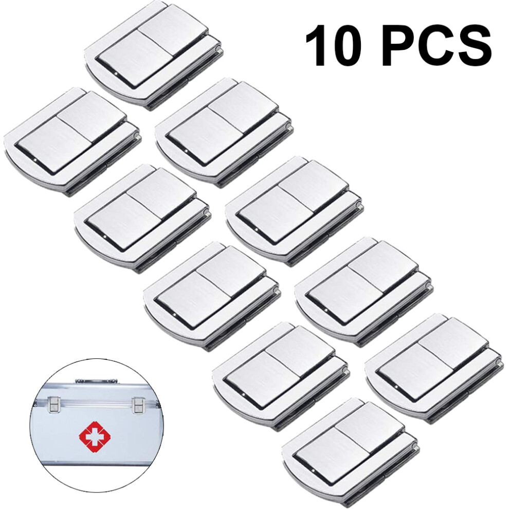 Vintage Style Toggle Catch Lock, Zinc Alloy Hasp Latches For Antique Wooden Boxes, Smooth Without Hurting Your Fingers 9554910102930