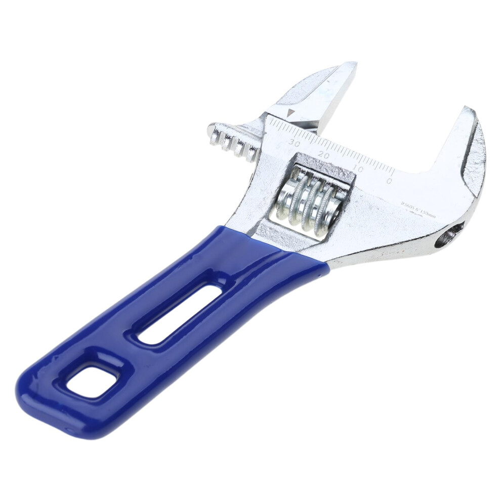 6/8 Inch Adjustable Wrench With Wide Jaw Opening Metric Scale Steel For Tight Spaces 9001264489274