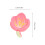 30Pz Fiore Rosa Resina E Metallo Per Bacheche E Decorazioni 3