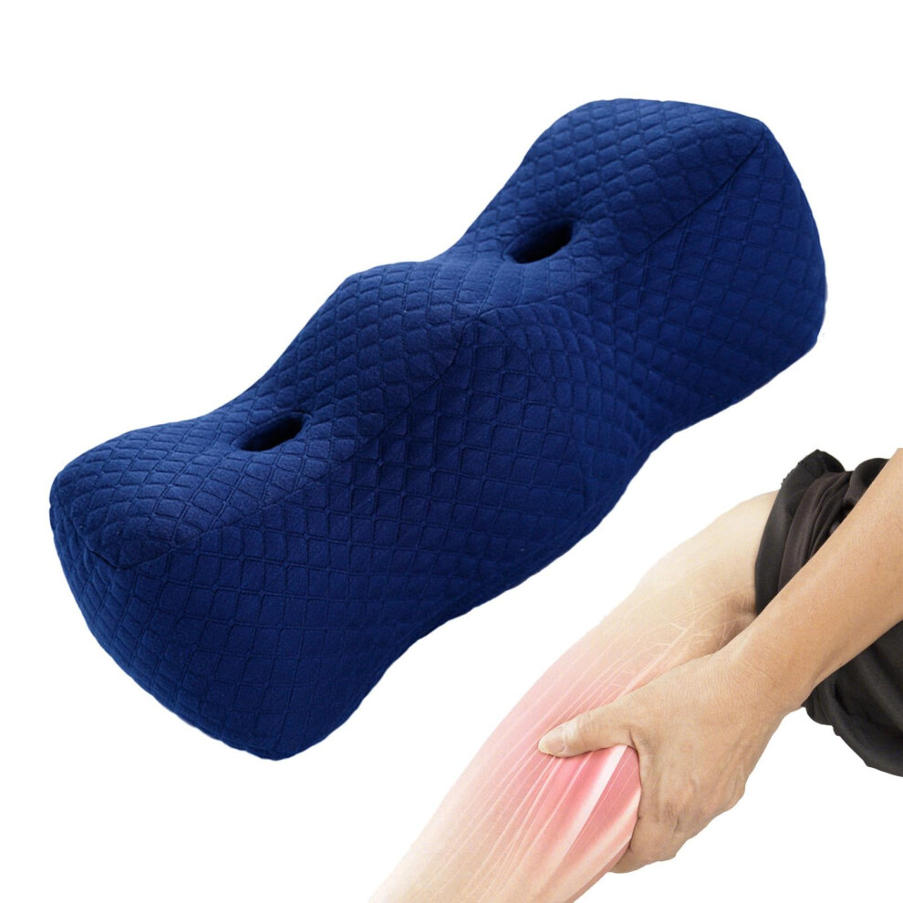 Blue Leg Elevation Pillow Postsurgery Recovery Knee And Leg Pillow Blood Circulation Support Swelling Relief