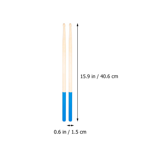 1Paar Maple Drumsticks Non-Slip Drumstick Voor Drums 1