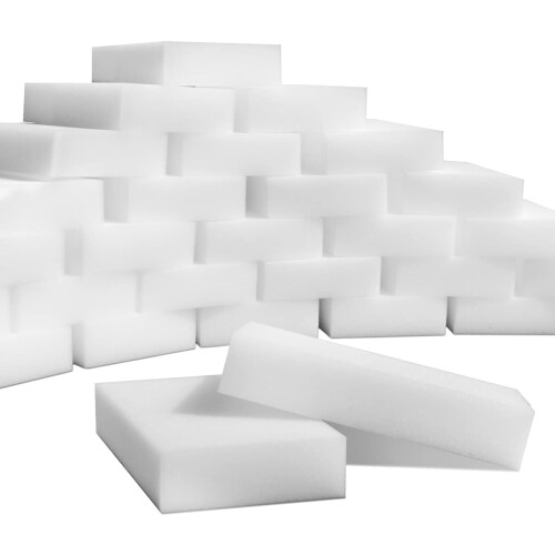 Esponjas de limpeza para louça, esponjas de limpeza multiuso para limpeza prática de cozinhas, banheiros e pisos, 10x6x2cm/3,9x2,4x0,79 polegadas