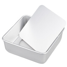 Tavă de copt versatilă, tavă pătrată de 15 cm pentru nevoile zilnice de copt, sigură pentru mașina de spălat vase și non-toxică