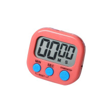Temporizador eletrônico vermelho, alarme sonoro alto e claro, suporte magnético conveniente para posicionamento estável, adequado para atividades