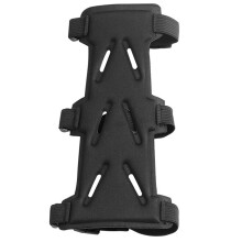 Archery Arm Guards for Men, Full Coverage Protective Arm Guards for Archery, Adjustable Left and Right Hand Ventilation Shooting, Black Arm Guards.