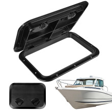 Boot Deck Access Hatch Waterproof Marine Hatch for Yacht, RV, Kayak Rectangular Sealed Cover for Storage