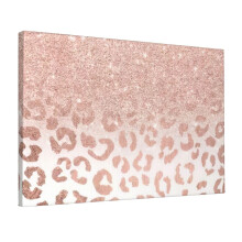 Rose Gold Glitter Painting 12x18in Home Decor For Living Room Bedroom Office Kitchen Bathroom