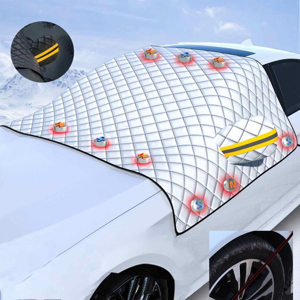 Car Windscreen Cover Allspace Bw Magnetic Frost Windscreen Cover For Winter 9339159794227