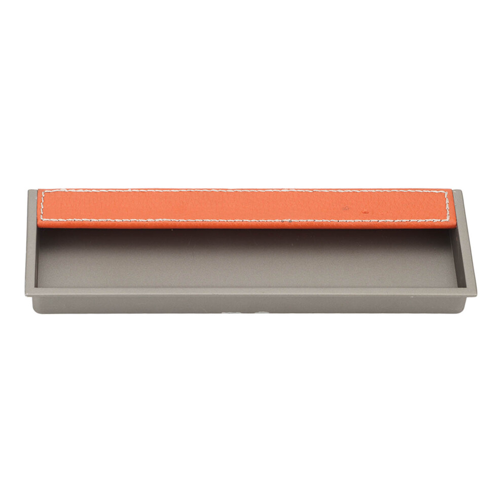 Fashionable Wardrobe Handle, Alloy Leather Embedded Drawer Handle For Modern Cabinets, Recessed Door Handle With Smooth Operation, Not Easy To Rust Fo 9554910098271