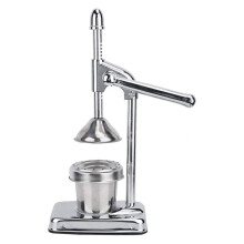 Presse-agrumes manuel robuste, extracteur de jus frais avec poignée ergonomique, compatible avec une brosse de nettoyage pour un entretien facile