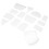 Cake Decorating Accessories Dough Cutter Non-Stick Kitchen Tools Durable Baking Scraper Ergonomic Handle Flexible Structure Food Safe Plastic Suitable 6