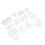 Cake Decorating Accessories Dough Cutter Non-Stick Kitchen Tools Durable Baking Scraper Ergonomic Handle Flexible Structure Food Safe Plastic Suitable 8