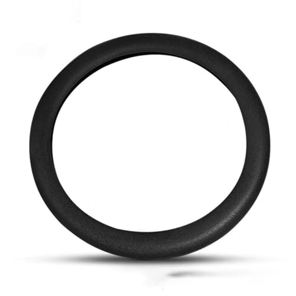 Silicone Steering Wheel Cover Nonslip Grip Universal Fit Breathable Cool Design Black 9339159795095