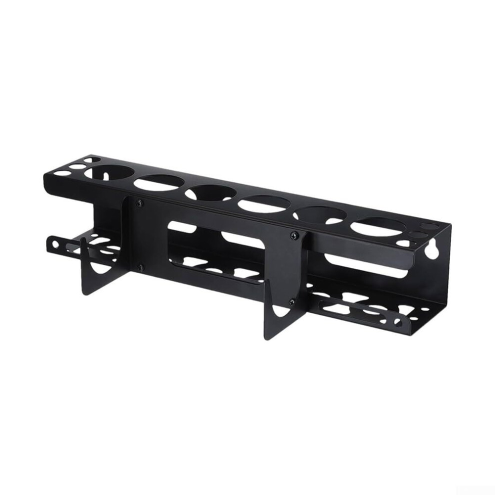 Caulking Tube Holder, Wallmounted Caulking Storage Rack For 6 Tubes And Nozzles, Garage Organization 9339159794296