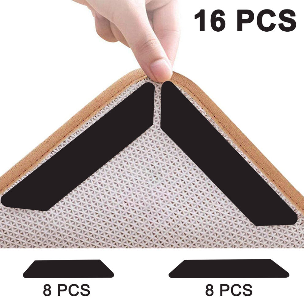 Anti-Slip Tape, Flexible Compatibility Rug Stopper, Washable And Reusable Grippers For Hardwood Floors And Tile 9466005842389