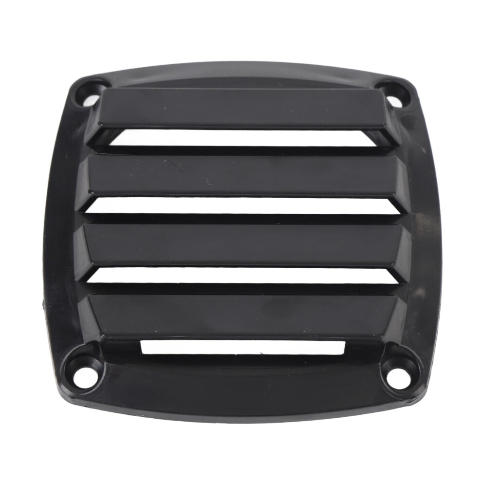 Flushmounted Plastic Vent Cover Through 3Inch Vent Hole, Easy Installation, Airflow For Rv, Yacht, Marine Boat, Truck, Black 9001264493325