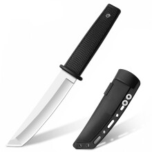 Outdoor Camping Belt Knife Hunting Survival Stainless Steel 440C with Kydex Sheath