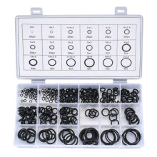 Universal-Gummischeiben, Armaturendichtungen und O-Ringe-Set für die Reparatur von Sanitärdichtungen, 3-in-1-Sortiment mit korrosionsbeständigen