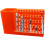 Screwdriver Bits Storage, Precision Drill Holder, ABS Plastic Bit Rack, AntiSlip Slots, Pegboard Frame, 50Hole Organizer 5