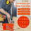 Screwdriver Bits Storage, Precision Drill Holder, ABS Plastic Bit Rack, AntiSlip Slots, Pegboard Frame, 50Hole Organizer 3