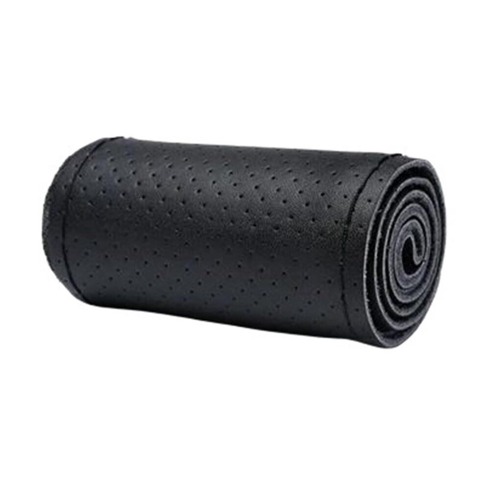 Leather Car Steering Wheel Cover 3640Cm Antislip Protector With Allseason Wearresistant Design 9119770335722