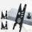 Black Steel Hex Key Wrench with Ergonomic Handle for Efficient Pipe and Nut Assembly 4