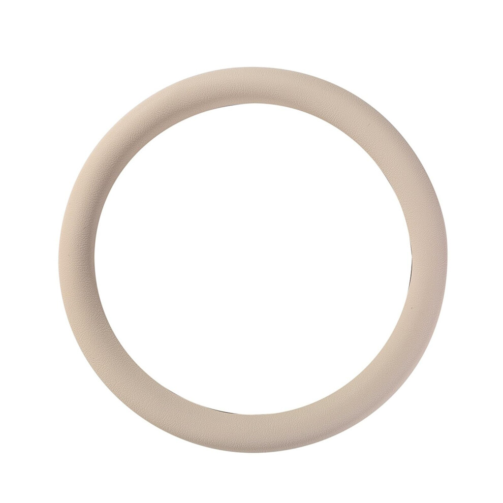 Silicone Steering Wheel Cover Nonslip Grip Elastic Fit Multicolor Protector For Cars Beige 9119770338136