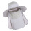 Sonnenhut mit UV-Schutz, breite Krempe, Nylon, 3