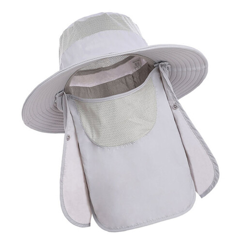 Sonnenhut mit UV-Schutz, breite Krempe, Nylon, 2