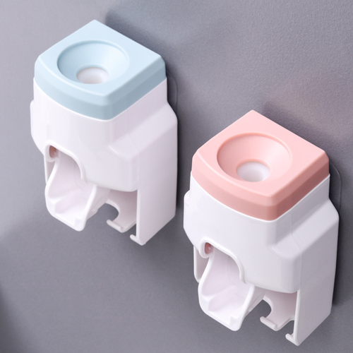 Multifunction Toothpaste Squeezer, Wall Mount Toothbrush Holder For Bathroom Vanity Tidy, Travel Camping Storage (Compact Design) 2