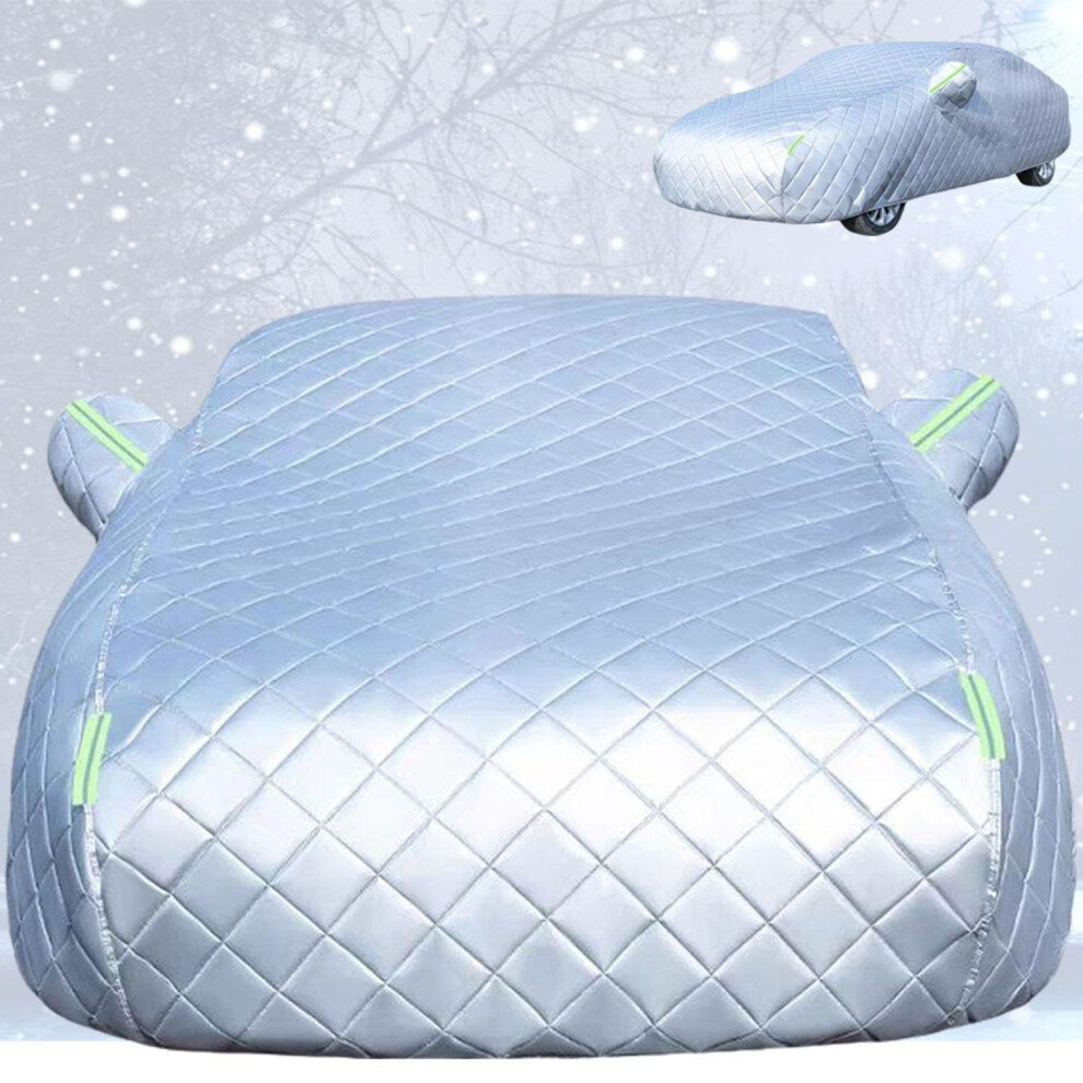 All Weather Hail Protection Car Cover For Holden Colorado 6 20122013 With Reflective Strips Silver 9323874563695