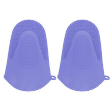 Gourmet's Choice: Silikon-Ofenhandschuhe für Küche und Grill, strapazierfähige, hitzebeständige Mini-Handschuhe mit einfacher Aufbewahrung für