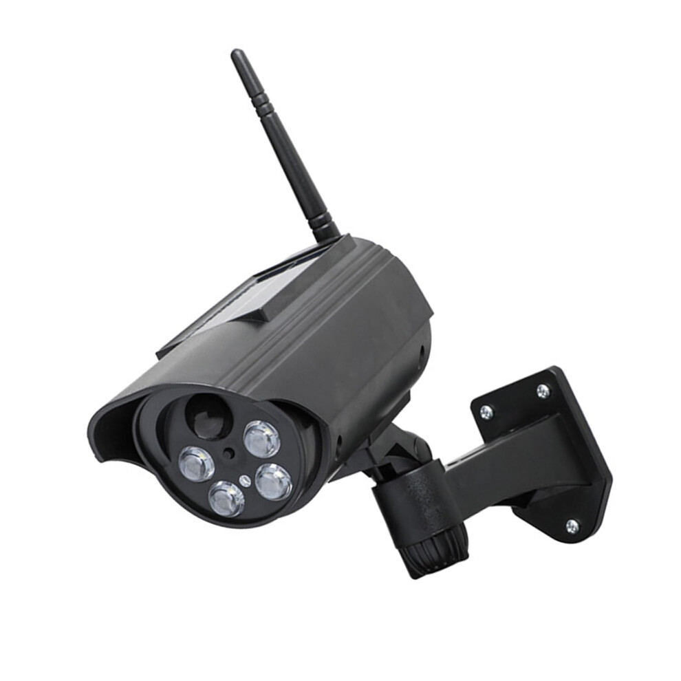 Weatherproof Realistic Solar Security Camera Outdoor Fake Surveillance System Solar Powered Imitation Burglar Prevention 9339159796504