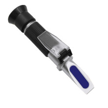 Digital Refractometer ATC Auto Temperature Compensation 2862% Sugar Range Handheld Densimeter For Beer Wine Juice