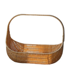 Picnic Basket Small Size With Handle For Home And Garden Gatherings