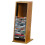 DVD/CD Storage Box CD Holder Wood CD Storage Rack Record Holder Organizer Display Stand 1
